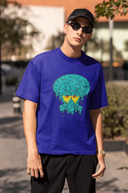 Squid | Disney | Dropped Sleeve Unisex Tee
