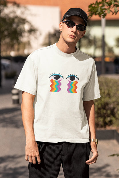 Let it go | Premium Oversized Half Sleeve Unisex T-Shirt