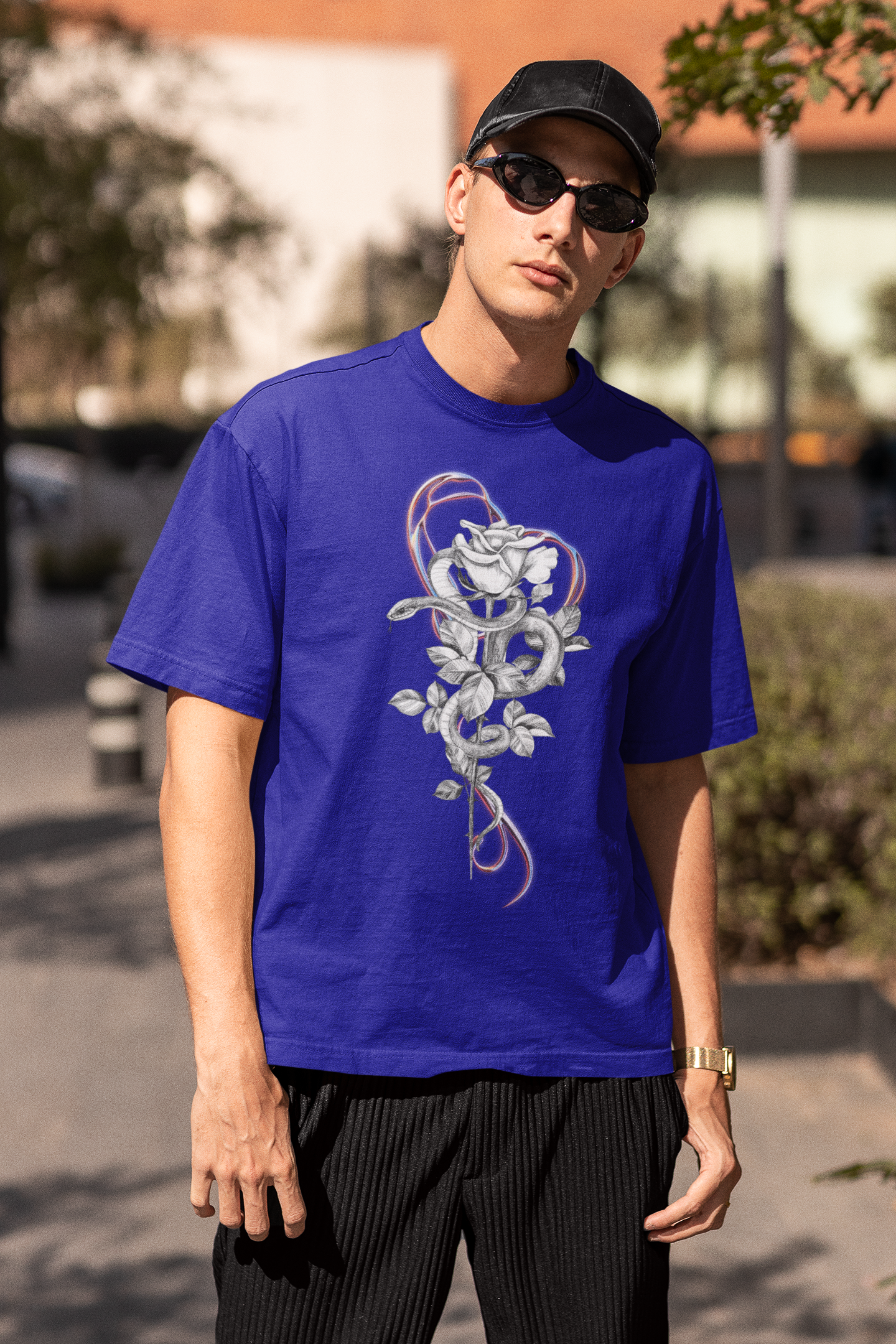 Serpentine | Dropped Sleeve Unisex T-Shirt