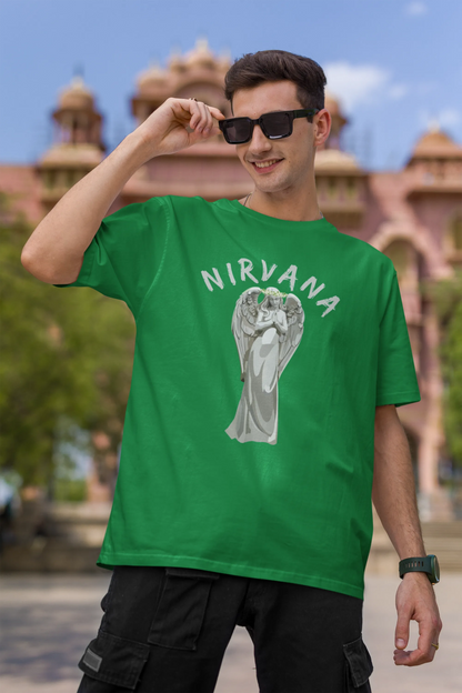 Nirvana | Dropped Sleeve Unisex Tee