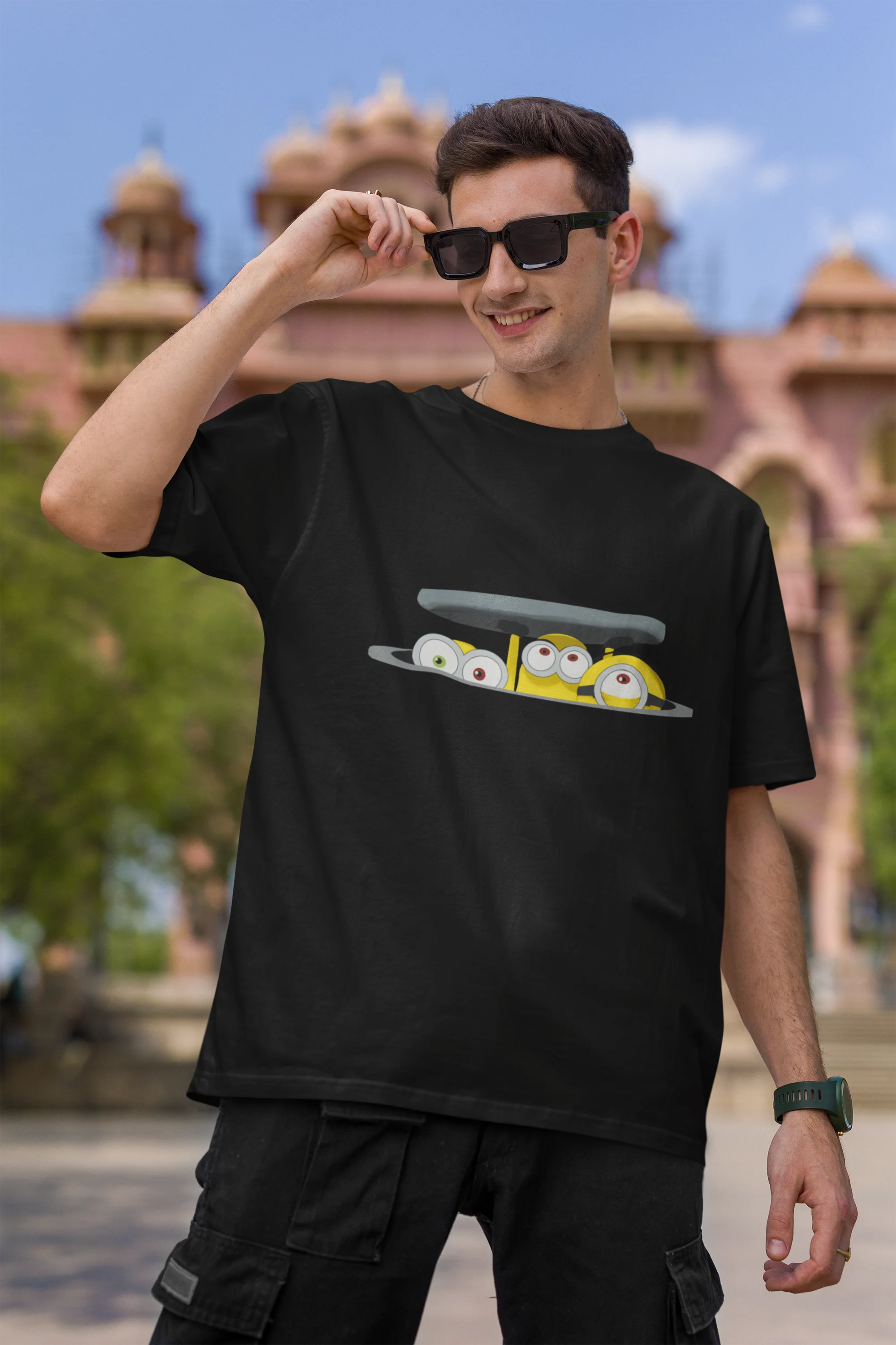 Minions | Disney | Premium Oversized Half Sleeve Unisex T-Shirt