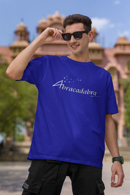 Abracadabra | Minimalist | Dropped Sleeve Unisex Tee