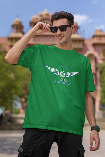 F1 Formula One | Minimalist | Dropped Sleeve Unisex Tee