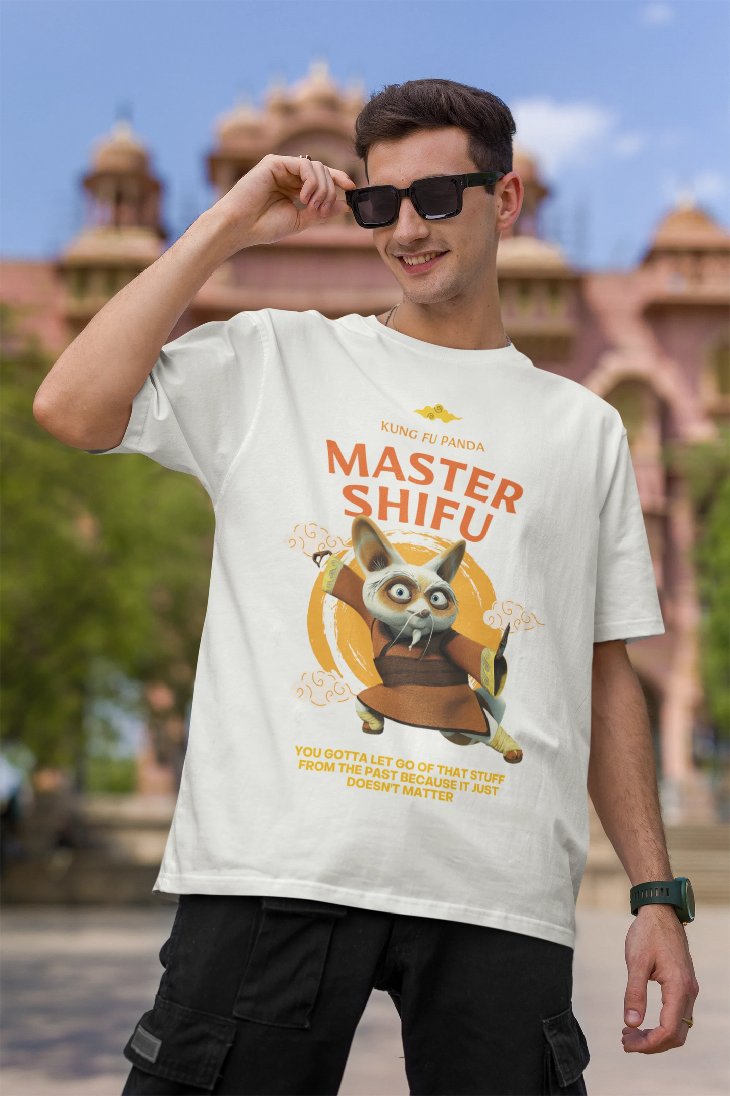 Master Shifu | Kung Fu Panda | Dropped Sleeve Unisex Tee