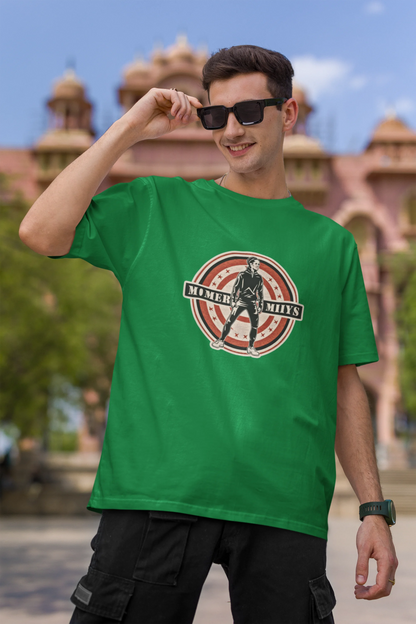 Momer Miiys | Retro Theme | Dropped Sleeve Unisex Tee