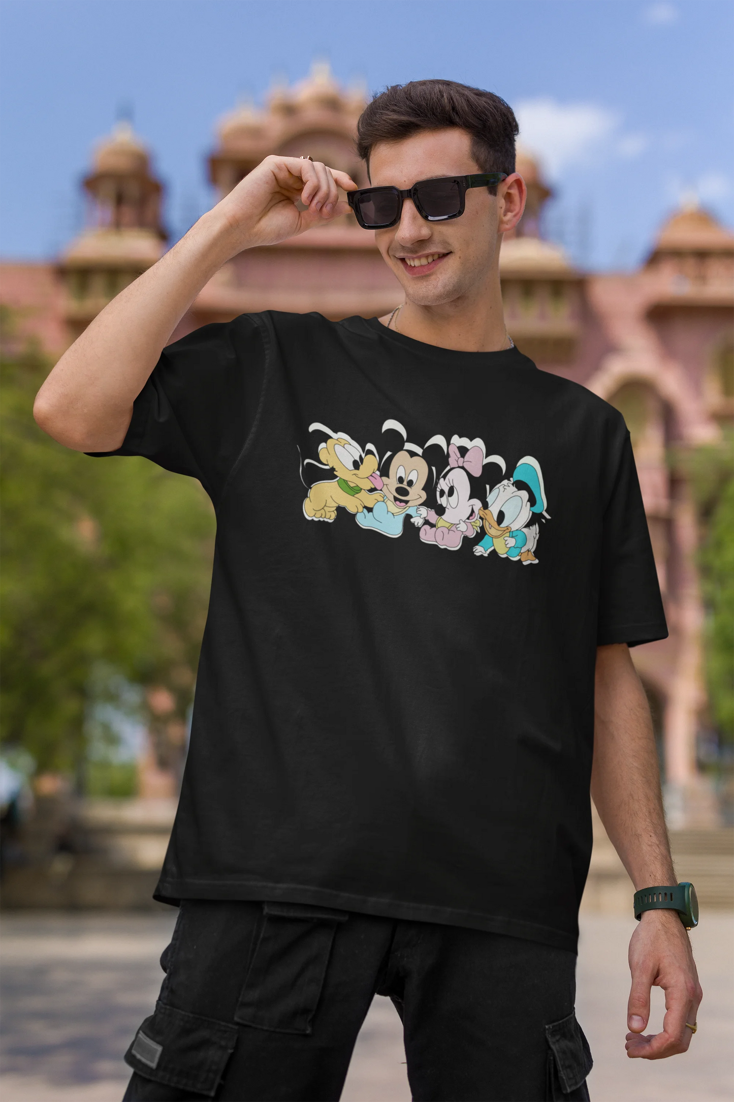 Clubhouse Gang | Disney | Dropped Sleeve Unisex Tee