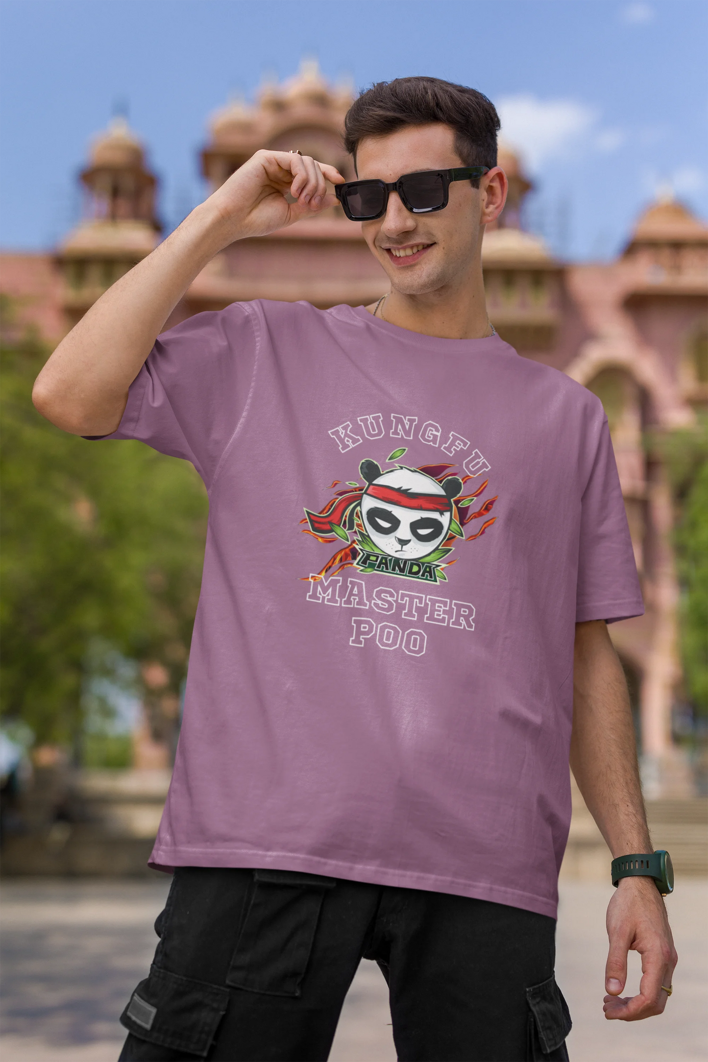 Master Poo | Kung Fu Panda | Dropped Sleeve Unisex Tee
