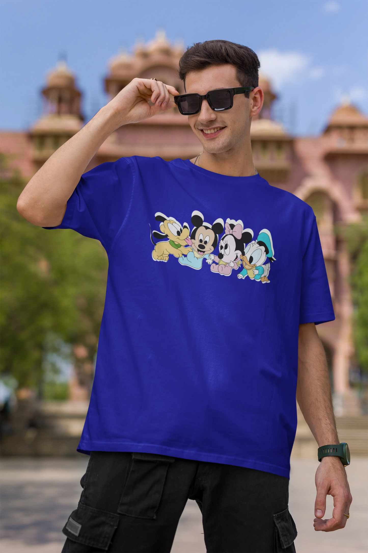 Clubhouse Gang | Disney | Dropped Sleeve Unisex Tee