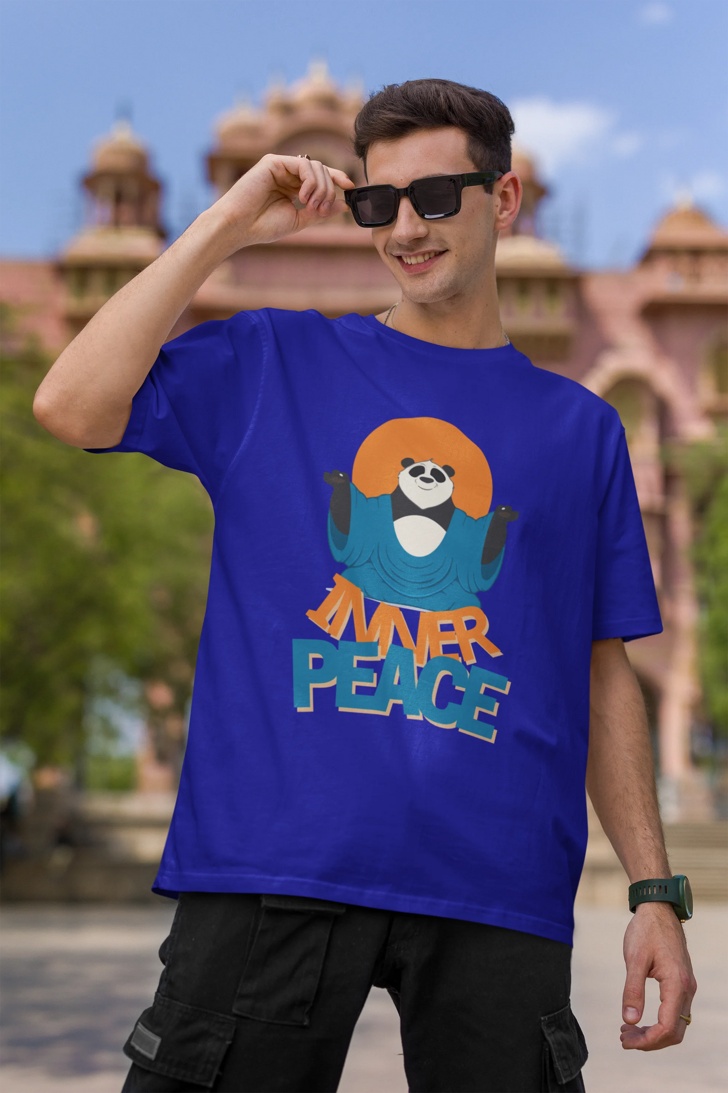 Inner Peace | Kung Fu Panda | Dropped Sleeve Unisex T-Shirt