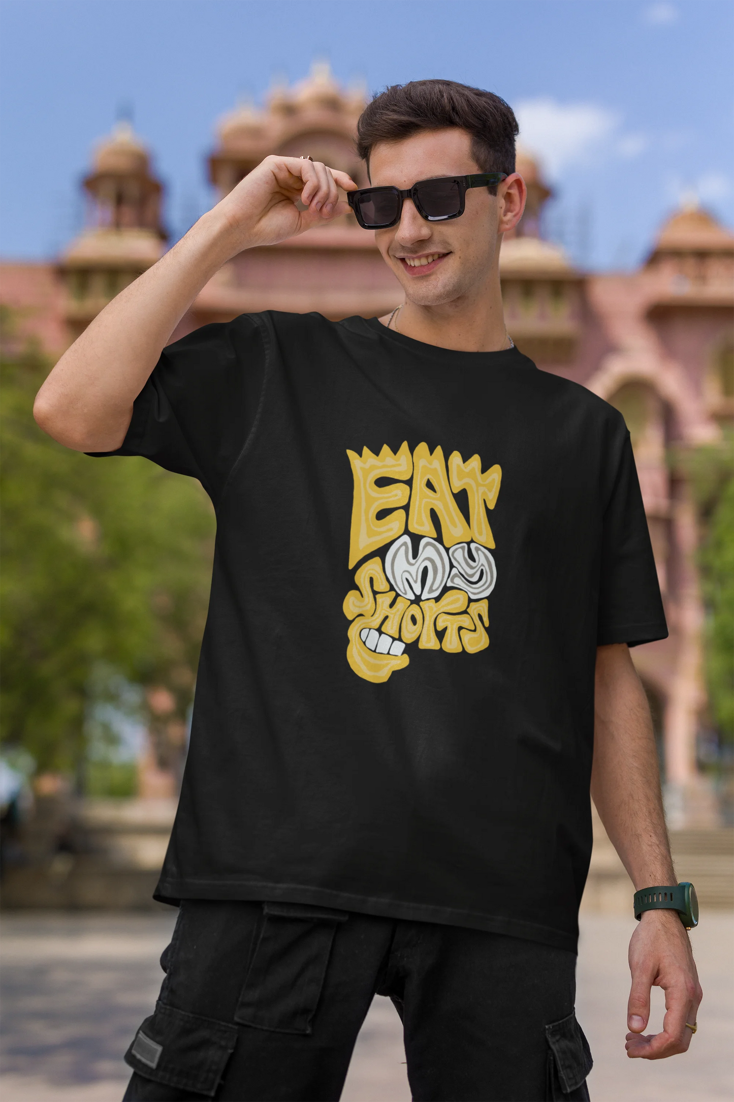 Bart Simpson | Disney | Dropped Sleeve Unisex Tee