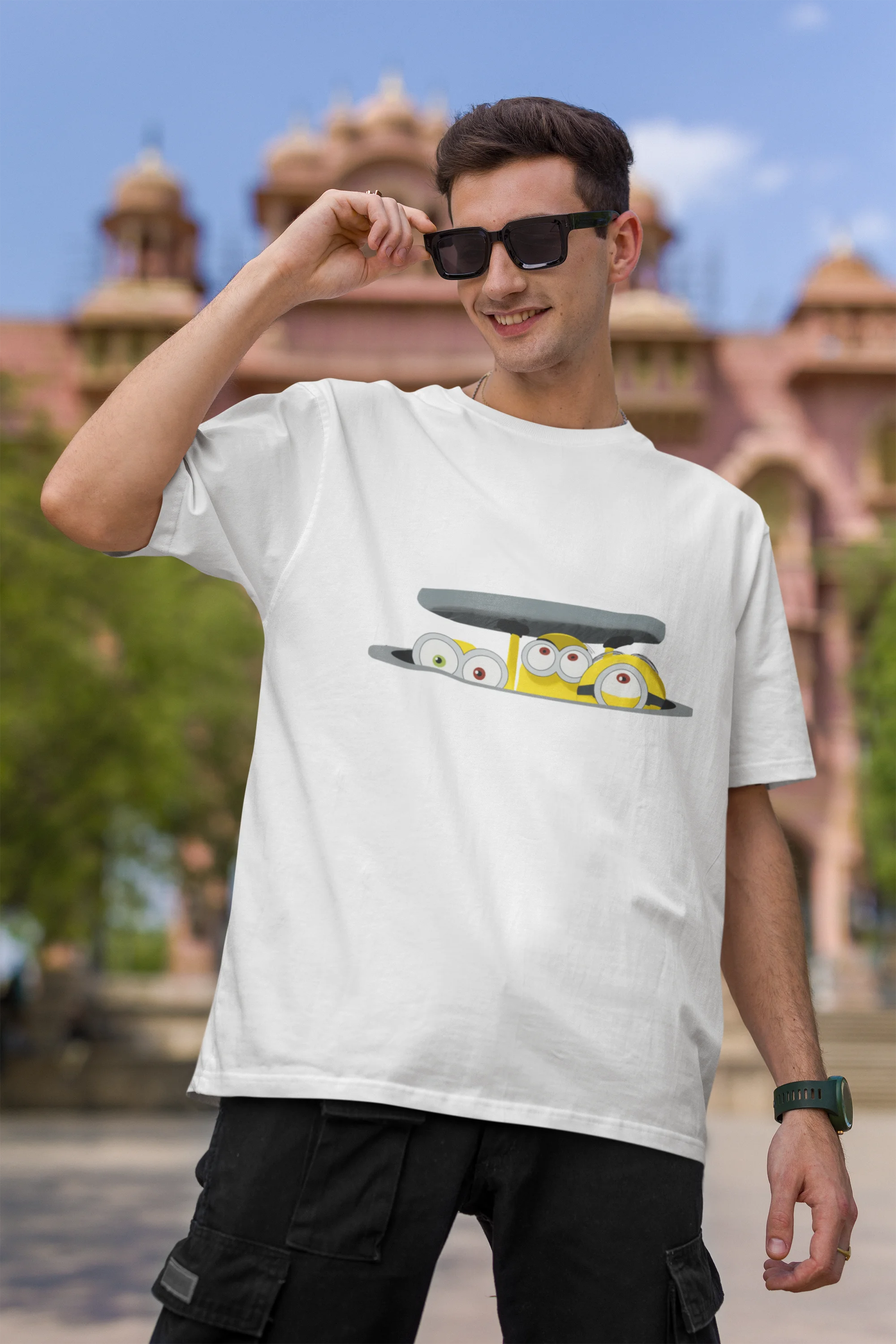 Minions | Disney | Premium Oversized Half Sleeve Unisex T-Shirt