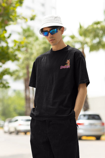 Cute Scooby  | Disney | Dropped Sleeve Unisex Tee