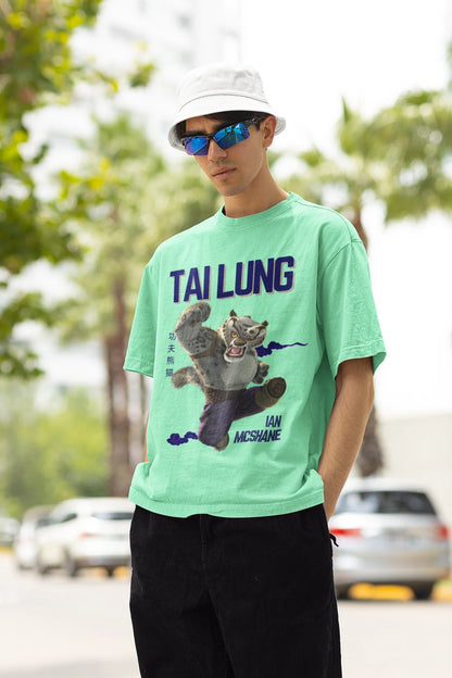 Tailung | Kung Fu Panda | Dropped Sleeve Unisex Tee