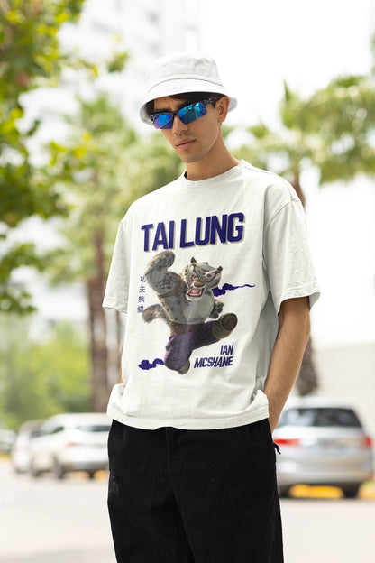 Tailung | Kung Fu Panda | Dropped Sleeve Unisex Tee