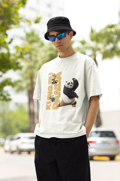 Kung Fu Panda Team | Kung Fu Panda | Dropped Sleeve Unisex Tee