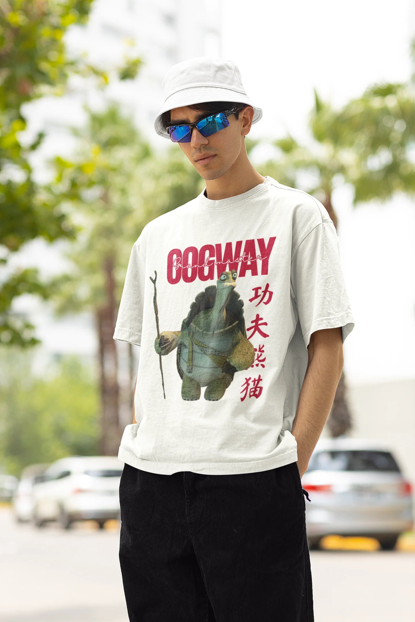 Oogway | Kung Fu Panda | Dropped Sleeve Unisex Tee