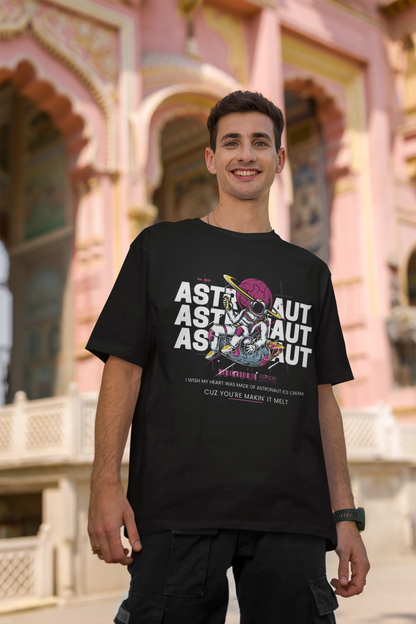 Astrosphere | Space Vogue | Dropped Sleeve Unisex Tee
