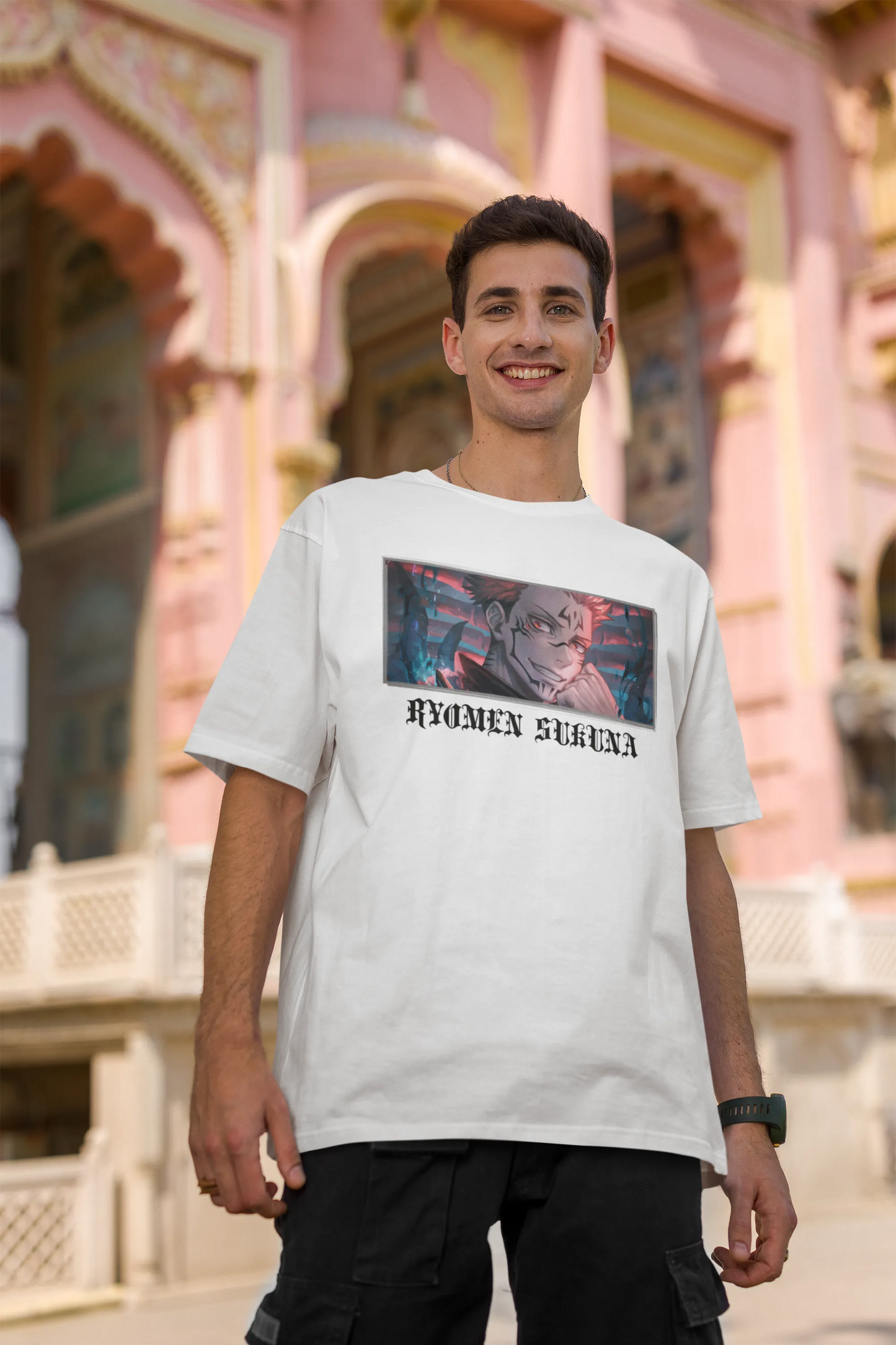 Ryomen Sukuna | Anime | Dropped Sleeve Unisex Tee  | Broke Memers