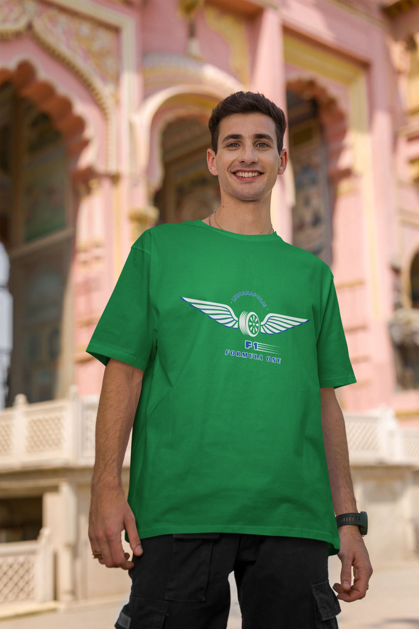 F1 Formula One | Minimalist | Dropped Sleeve Unisex Tee