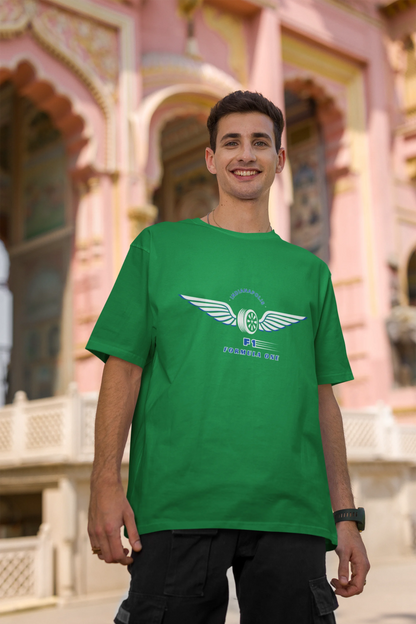F1 Formula One | Minimalist | Dropped Sleeve Unisex Tee