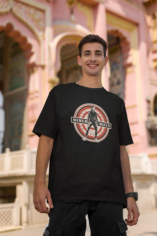 Momer Miiys | Retro Theme | Dropped Sleeve Unisex Tee