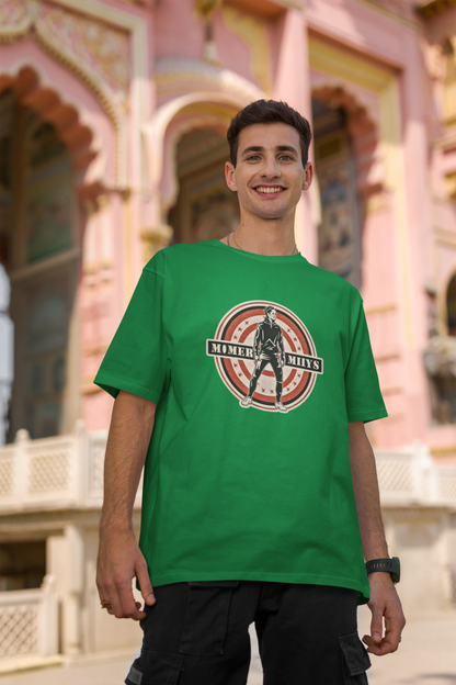 Momer Miiys | Retro Theme | Dropped Sleeve Unisex Tee