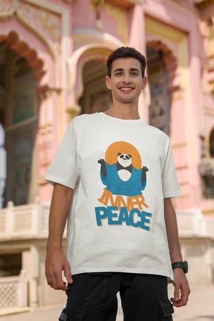 Inner Peace | Kung Fu Panda | Dropped Sleeve Unisex T-Shirt