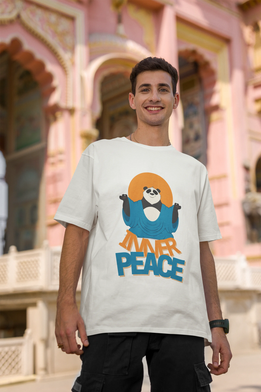 Inner Peace | Kung Fu Panda | Dropped Sleeve Unisex T-Shirt