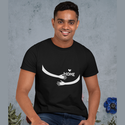 My home: Your arms | Premium Unisex Half Sleeve T-shirt