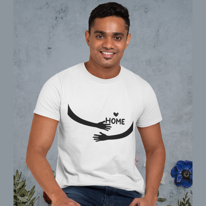 My home: Your arms | Premium Unisex Half Sleeve T-shirt