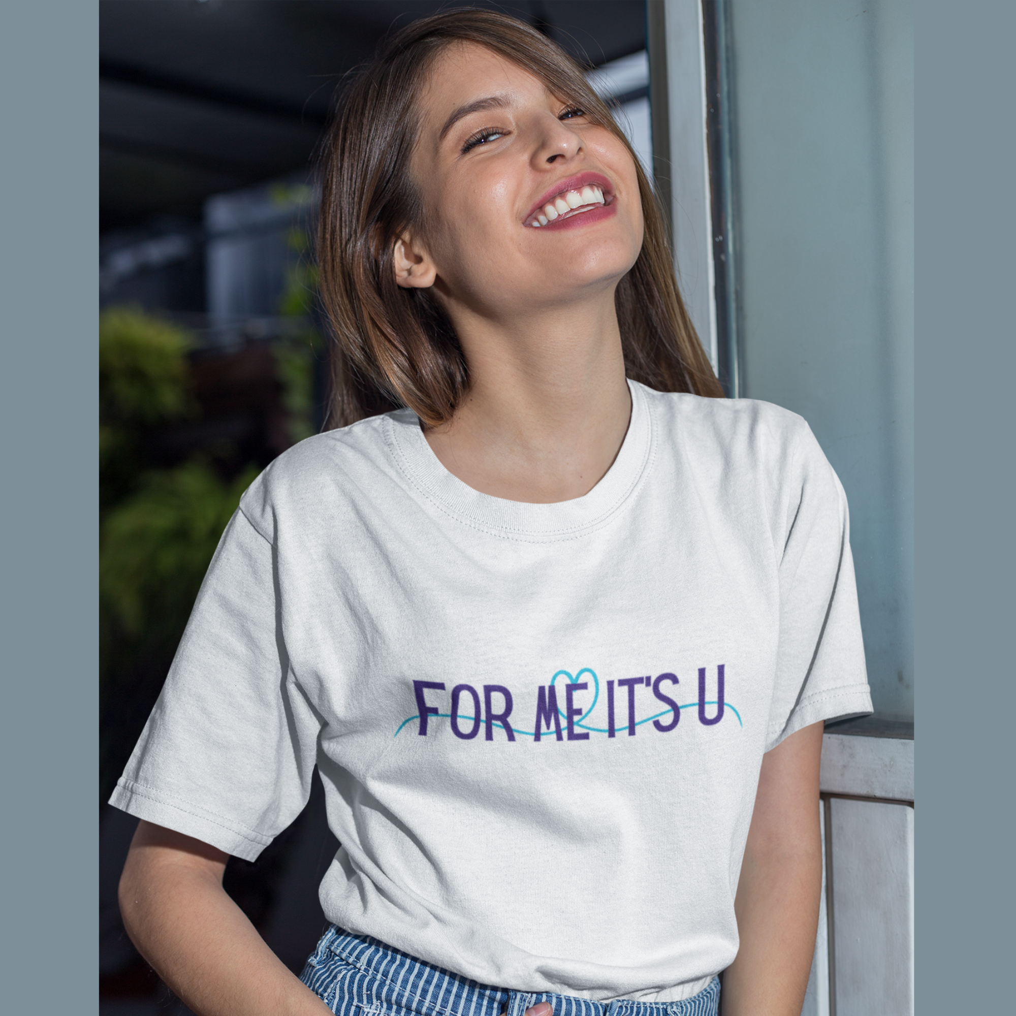 For me, it's you! | Premium Unisex Half Sleeve T-shirt