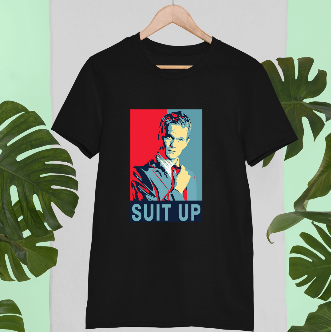 Suit up | Half Sleeve Unisex T-Shirt