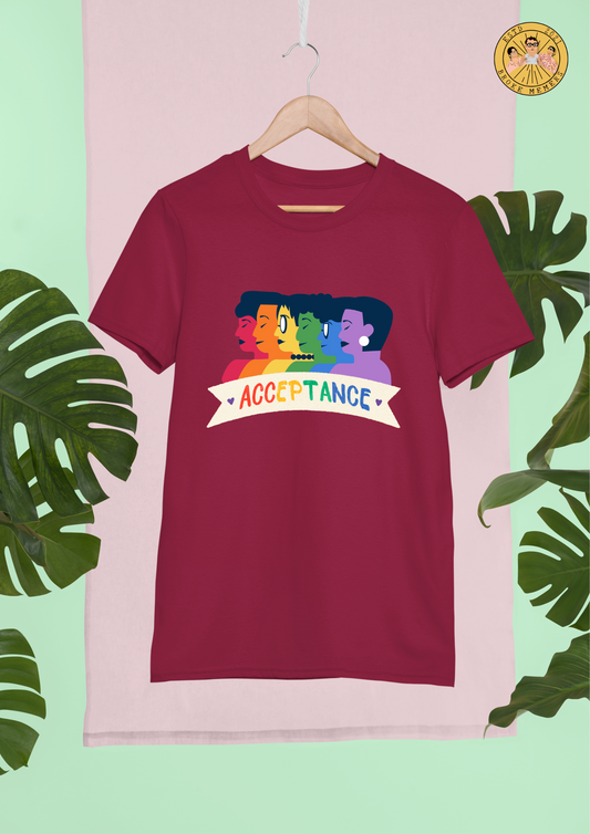 Acceptance | Premium Half Sleeve Unisex T-Shirt