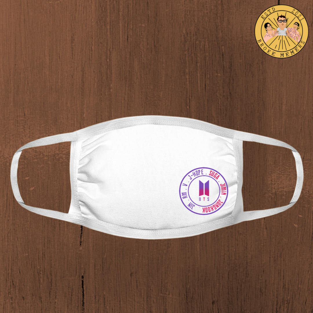 JIN. RM. V.J-HOPE. SUGA. JIMIN. JUNGKOOK. Mask | Premium face mask