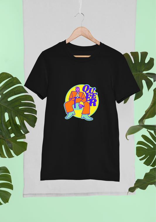 Queer | Half Sleeve Unisex T-Shirt