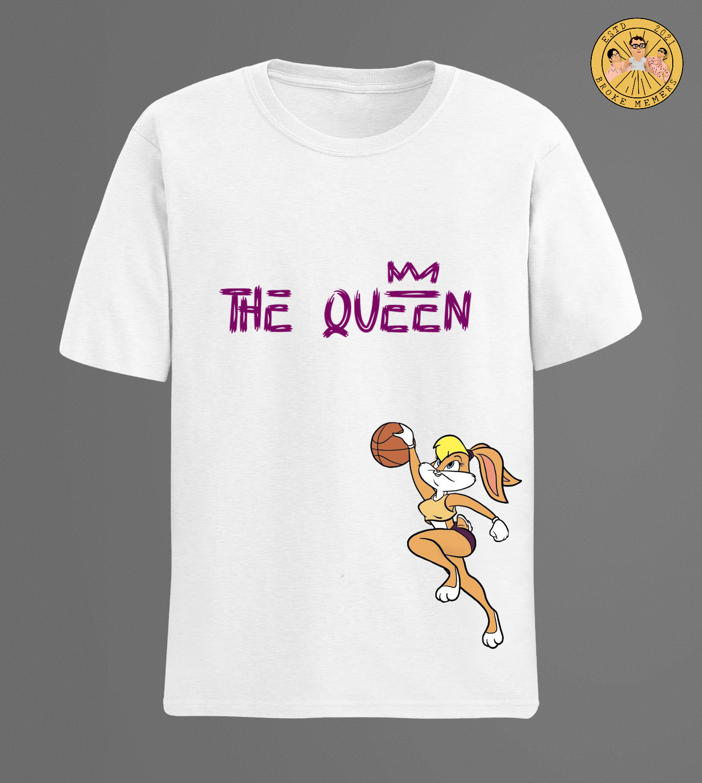 The Queen | Half Sleeve Unisex T-Shirt