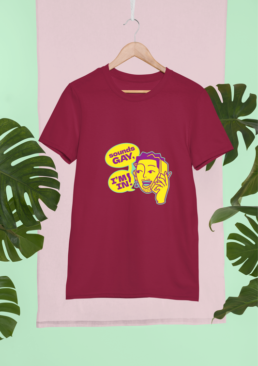 Sounds Gay |  Premium Half Sleeve Unisex T-Shirt
