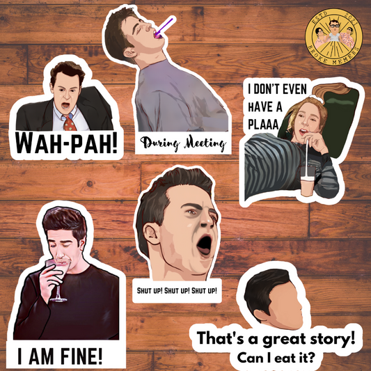 F.R.I.E.N.D.S Combo Set III - including It's a Sunday T-shirt, Mask & Friends sticker
