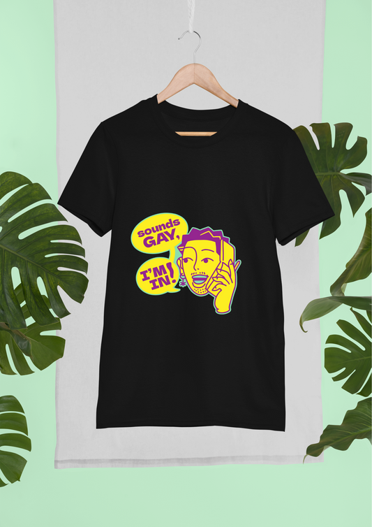 Sounds Gay |  Premium Half Sleeve Unisex T-Shirt