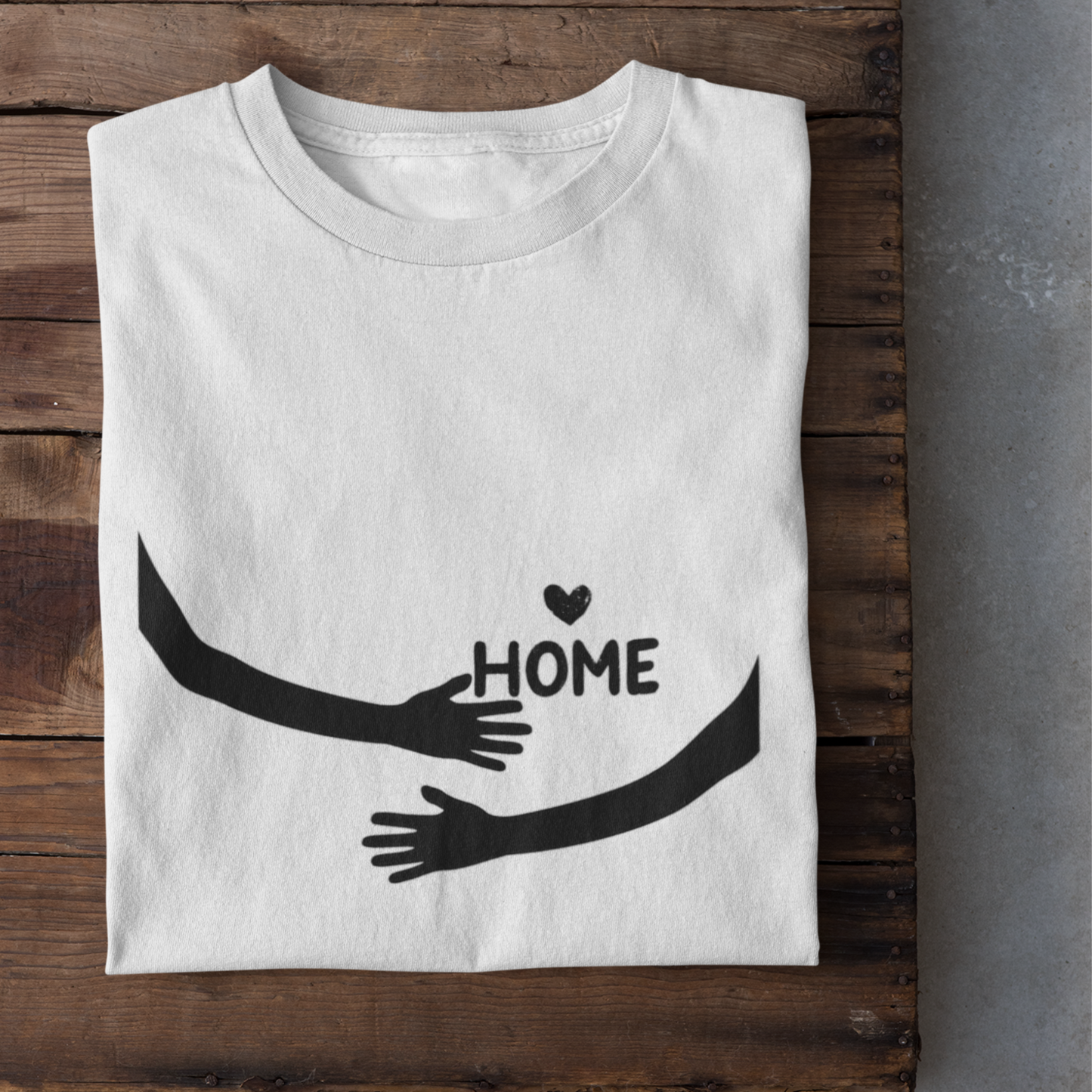 My home: Your arms | Premium Unisex Half Sleeve T-shirt