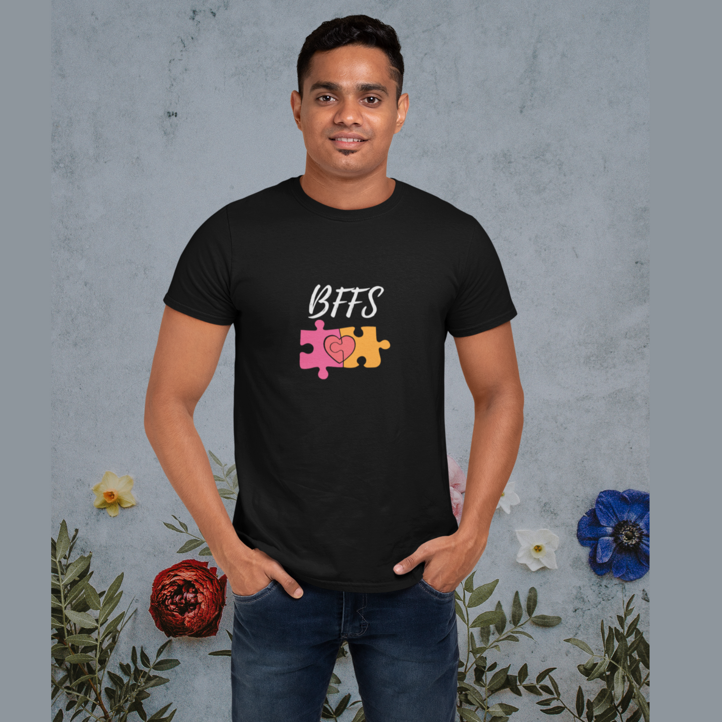 BFFs | Premium Unisex Half Sleeve T-shirt