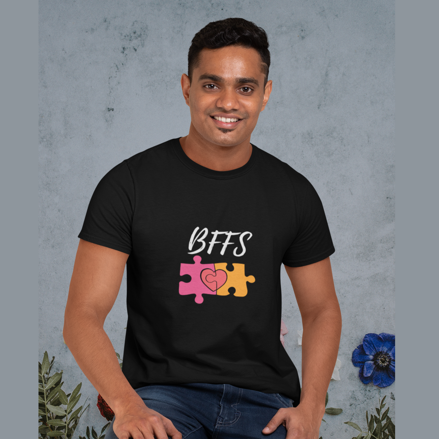 BFFs | Premium Unisex Half Sleeve T-shirt