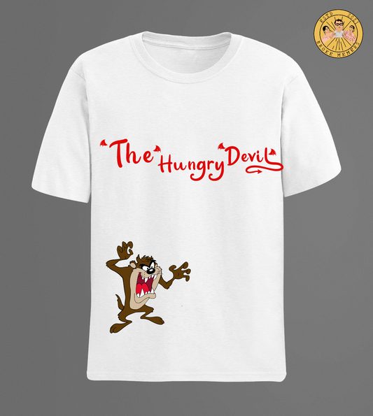 The Hungry Devil | Half Sleeve Unisex T-Shirt