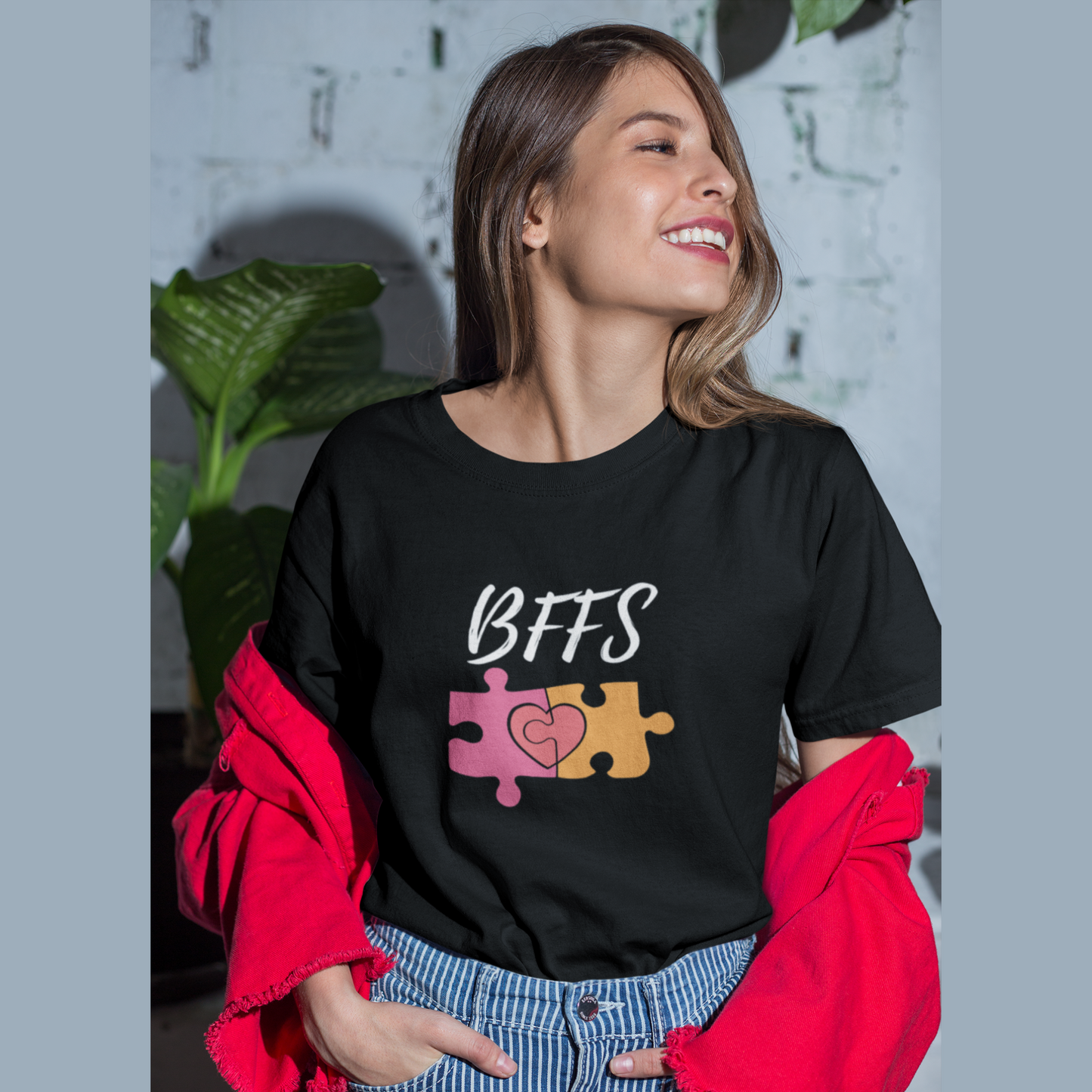 BFFs | Premium Unisex Half Sleeve T-shirt