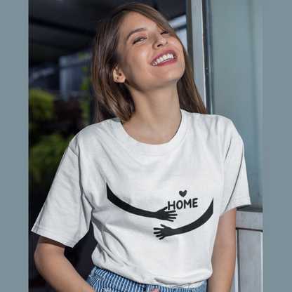 My home: Your arms | Premium Unisex Half Sleeve T-shirt
