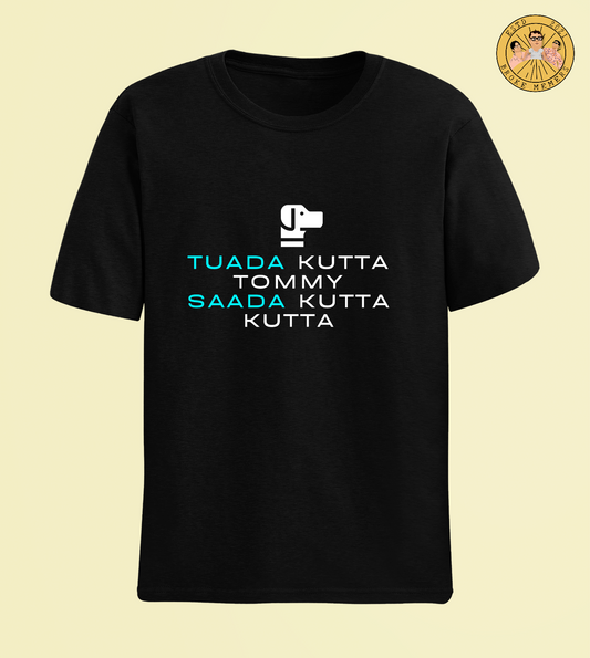 Twada Kutta Tommy | Half Sleeve Unisex T-Shirt