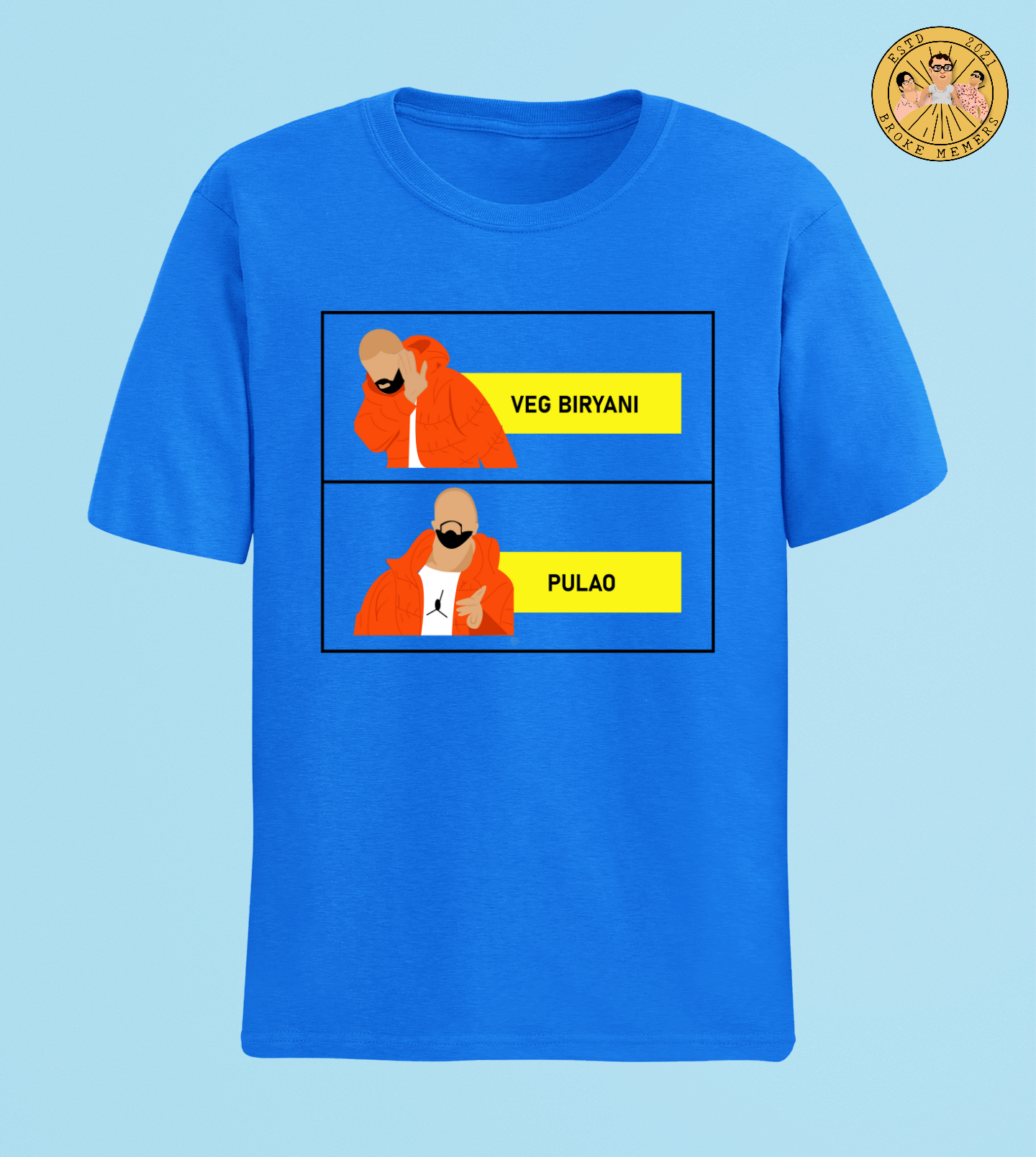 Veg Biryani | Half Sleeve Unisex T-Shirt