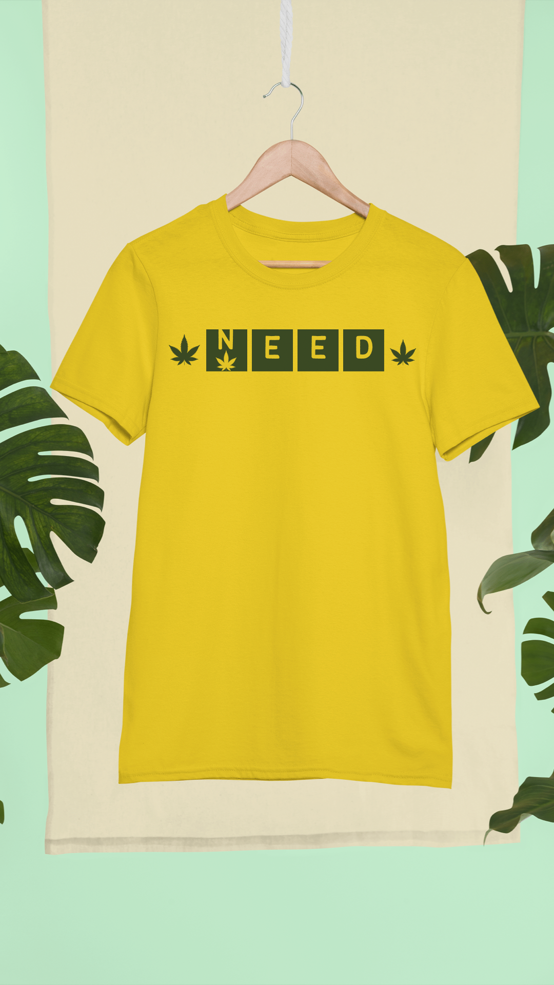 Need W**d | Premium Half Sleeve Unisex T-Shirt