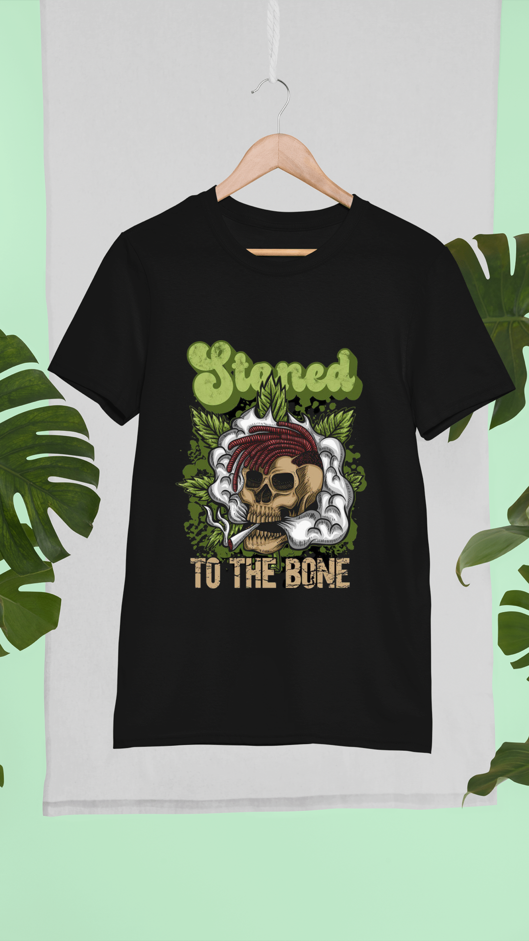 Stoned to the bone | Premium Half Sleeve Unisex T-Shirt