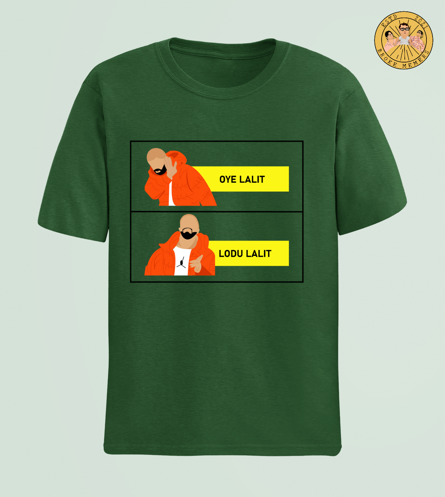Lodu Lalit | Half Sleeve Unisex T-Shirt